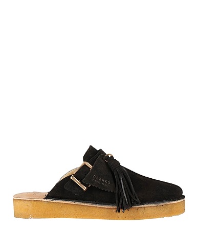 CLARKS Mules and clogs Black Leather