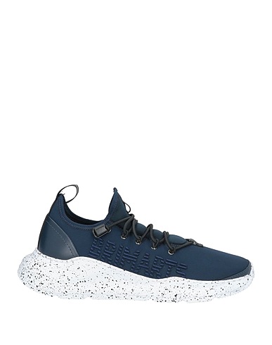BRIMARTS Sneakers Navy blue Leather, Textile fibres