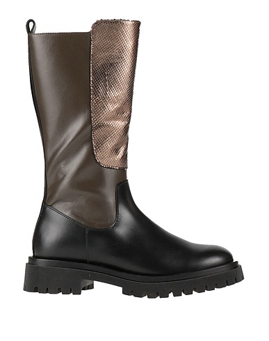 LE BOHÉMIEN Boots Black Calfskin