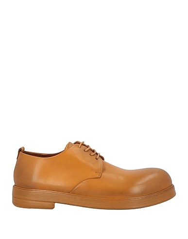 MARSÈLL Laced shoes Camel Calfskin