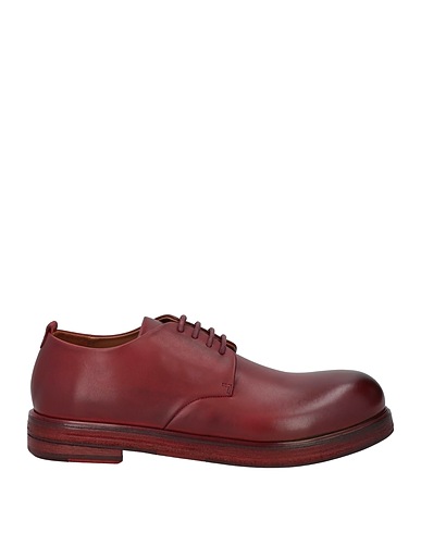 MARSÈLL Laced shoes Brick Calfskin