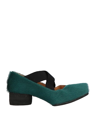 UMA WANG Court Emerald green Leather