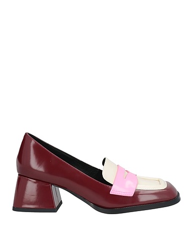 BIBI LOU Loafers Burgundy Leather