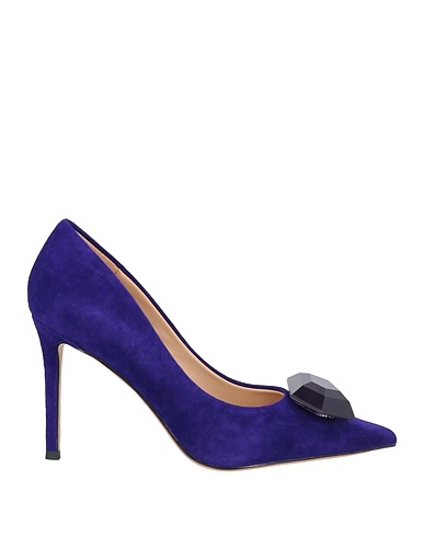 LOLA CRUZ Court Purple Leather