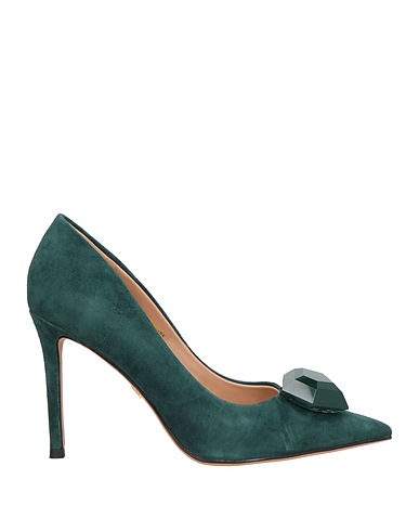 LOLA CRUZ Court Dark green Leather