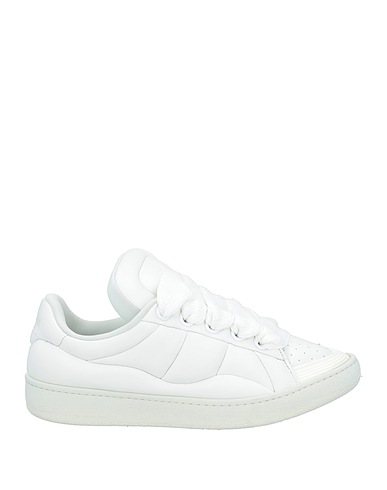 LANVIN Sneakers White 100% Lambskin, Polyester
