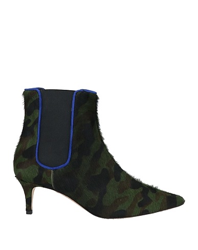 PROSPERINE® Ankle boot Military green Leather