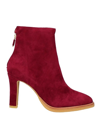 LOLA CRUZ Ankle boot Garnet Leather