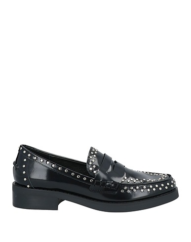 BIBI LOU Loafers Black Leather