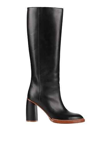 FORTE_FORTE Μπότα Μαύρο Δέρμα