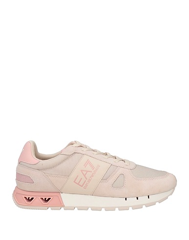 EA7 Sneakers Beige 100% Pelle di bovino, Poliestere