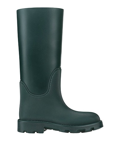 BURBERRY Boots Dark green Rubber