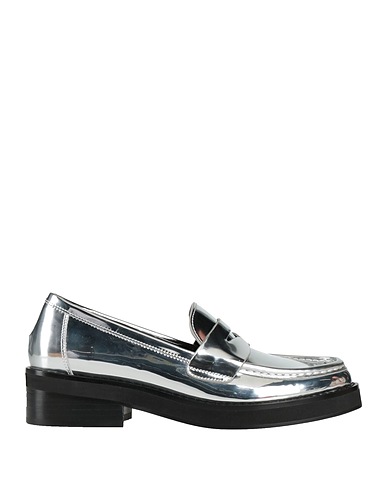 BIBI LOU Loafers Silver Leather