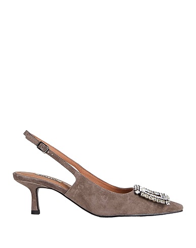 BIBI LOU Court Grey Leather