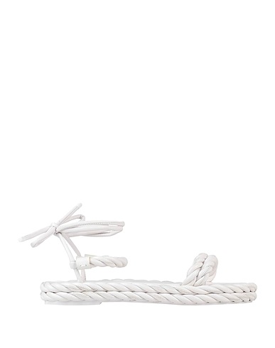 VALENTINO GARAVANI Sandals White Leather