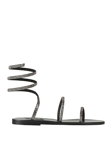 ANCIENT GREEK SANDALS Sandali Antracite Fibre tessili