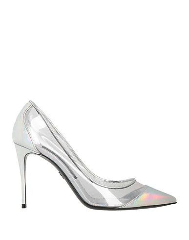 DOLCE&GABBANA Pump Silver Rubber
