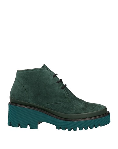 PONS QUINTANA Ankle boot Deep teal Leather