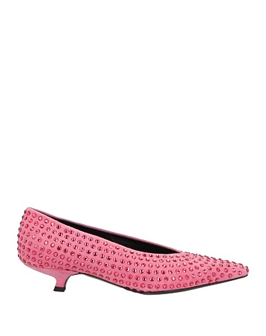 EDDY DANIELE Court Pink Leather, Swarovski® Crystal