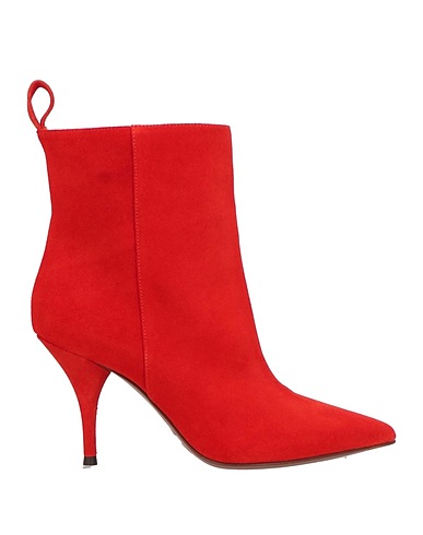 L' AUTRE CHOSE Ankle boot Tomato red Leather