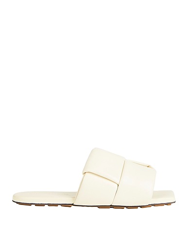 BOTTEGA VENETA Sandals Ivory Leather