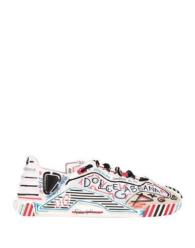 DOLCE&GABBANA Sneakers Sand Leather, Textile fibres