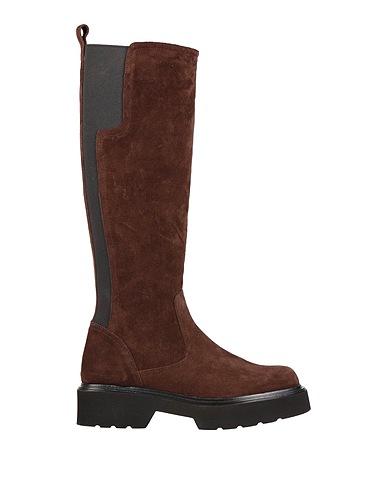 KARIDA Boots Chocolate brown Leather