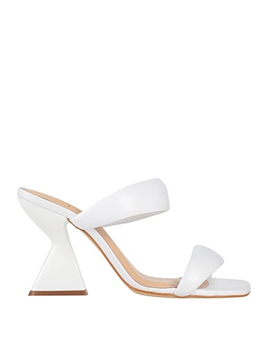 EMMENNE by MARTINA NANNI Sandals White Leather