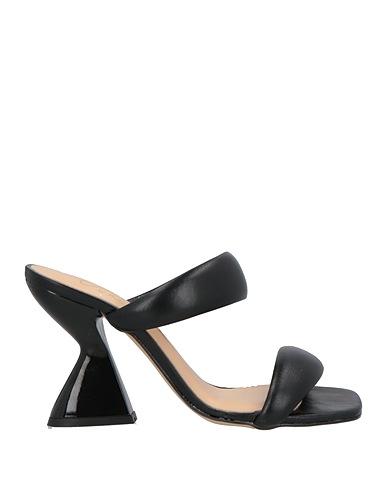 EMMENNE by MARTINA NANNI Sandals Black Leather