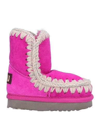 MOU Ankle boot Magenta Sheepskin, Wool
