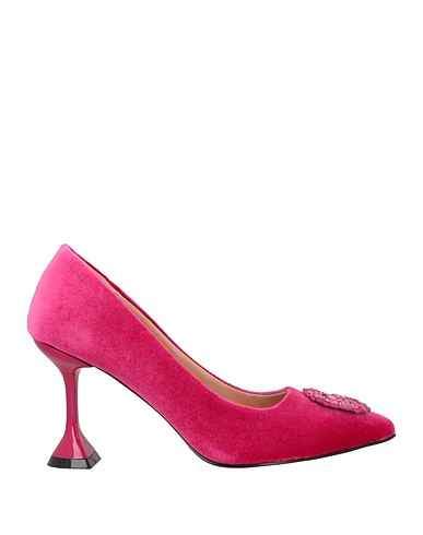 GAëLLE Paris Pump Fuchsia Textile fibers