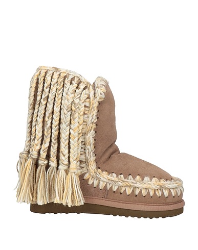 MOU Stiefelette Maulwurfsgrau Schafleder