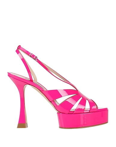 CASADEI Sandals Fuchsia Leather