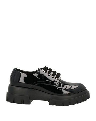 AGL Laced shoes Black Leather