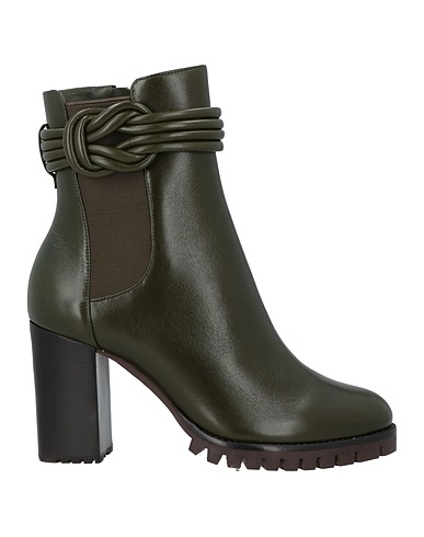 ALEXANDRE BIRMAN Ankle boot Dark green Leather