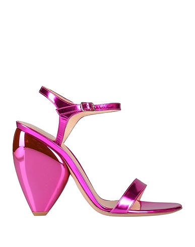 GIANVITO ROSSI Sandals Fuchsia Leather