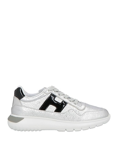 HOGAN Sneakers Silver Leather
