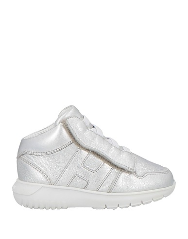 HOGAN Sneakers Silver Leather