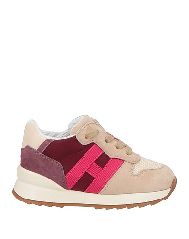 HOGAN Sneakers JUNIOR BEIGE Pelle, Fibre tessili