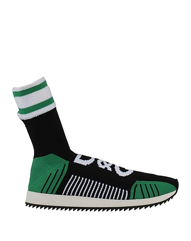 DOLCE&GABBANA Sneakers Green Textile fibers