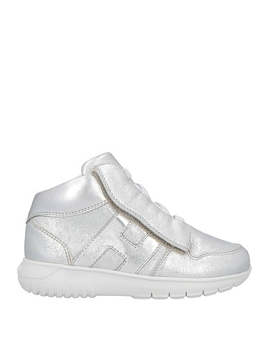 HOGAN Sneakers Silver Leather