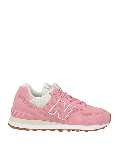 NEW BALANCE Sneakers Pink 50% Vegetable-tanned leather, 50% Leather, Textile fibers