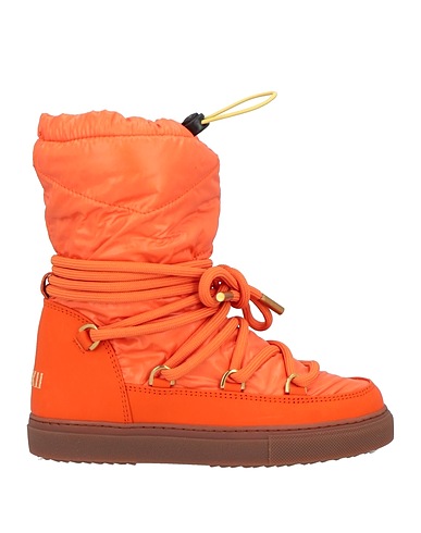 INUIKII Ankle boot Orange Textile fibres