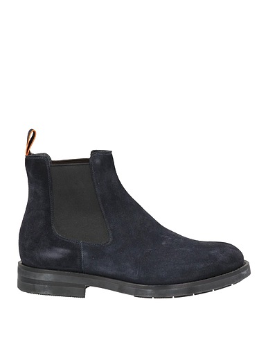 SANTONI Ankle boot BLU NAVY Leather