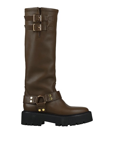 KARIDA Stivali Khaki Pelle di vitello