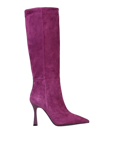J.A.P. JOSE ANTONIO PEREIRA Boots Purple Leather