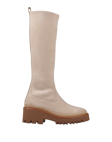 PONS QUINTANA Stiefel Beige Gewebefasern