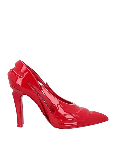 DOLCE&GABBANA Pump Red Polyurethane, Calfskin