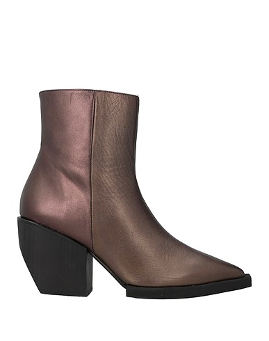 PALOMA BARCELÓ Ankle boot Khaki Leather