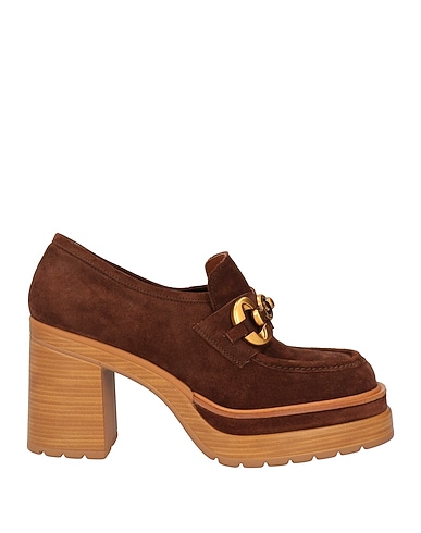 PONS QUINTANA Loafers Brown Leather